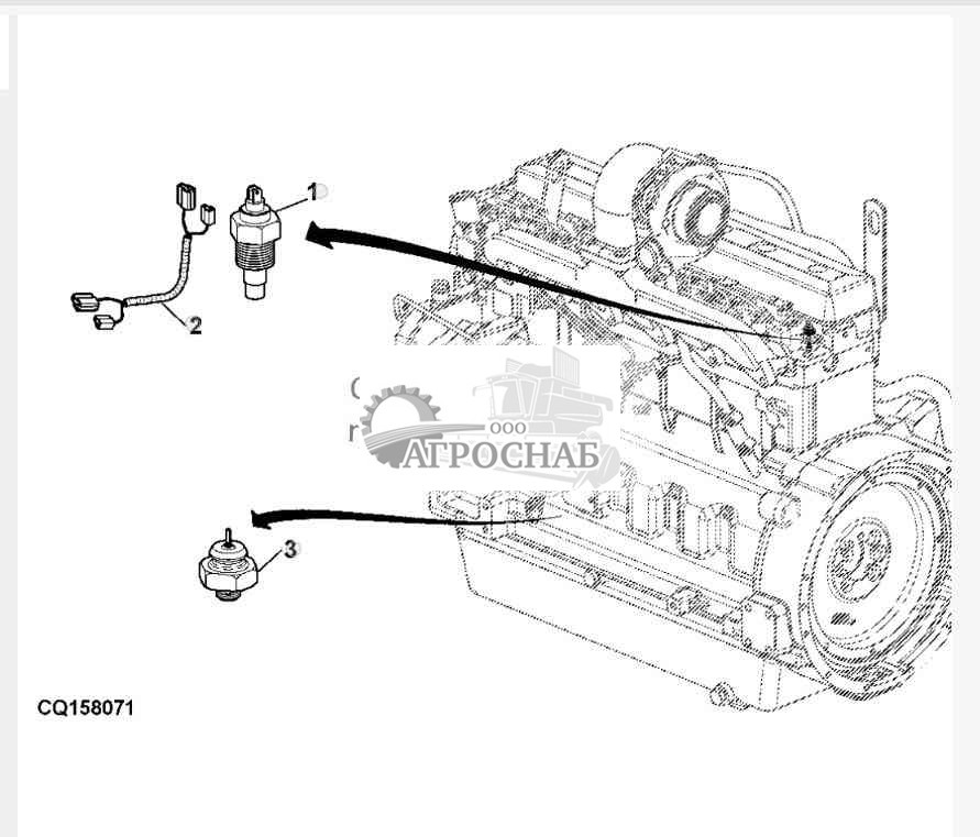 ENGINE TEMPERATURE AND PRESSURE SENSOR 